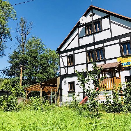 Pension Pod Kastany Srbská Kamenice Buitenkant foto