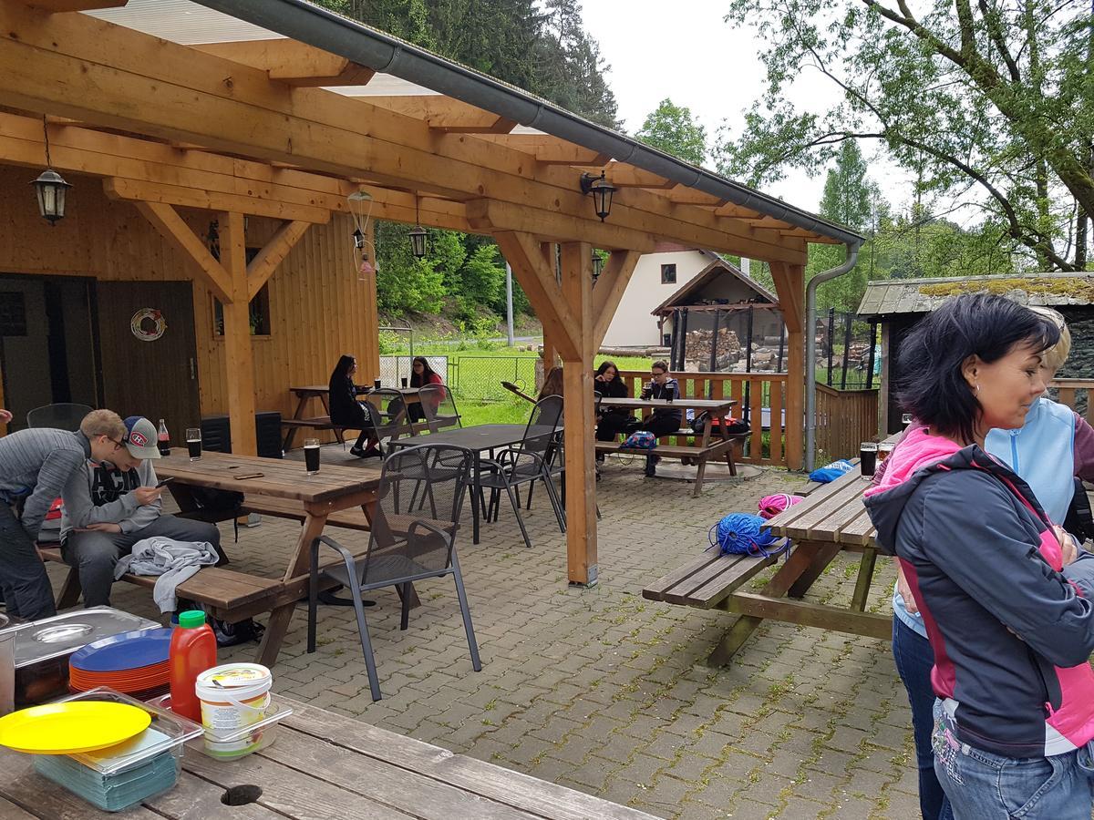 Pension Pod Kastany Srbská Kamenice Buitenkant foto